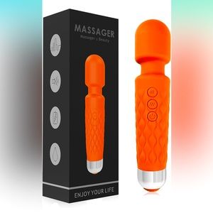 Orange Wand Massager